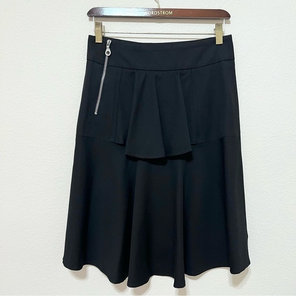 L.A.M.B. Dresses & Skirts - L.A.M.B asymmetric peplum A-Line skirt Fall 2007 Collection, Vintage size 8